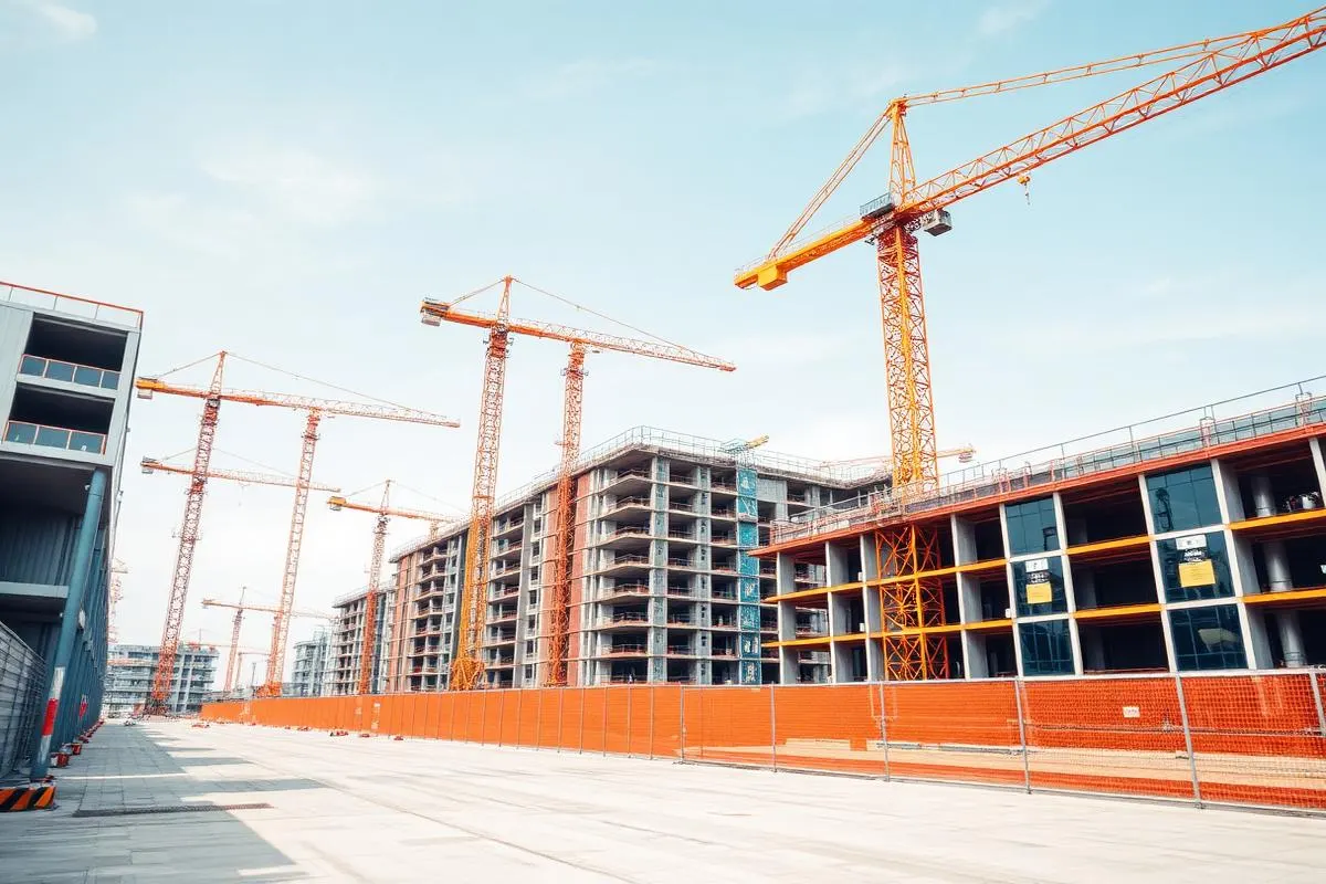 Modern construction industry
